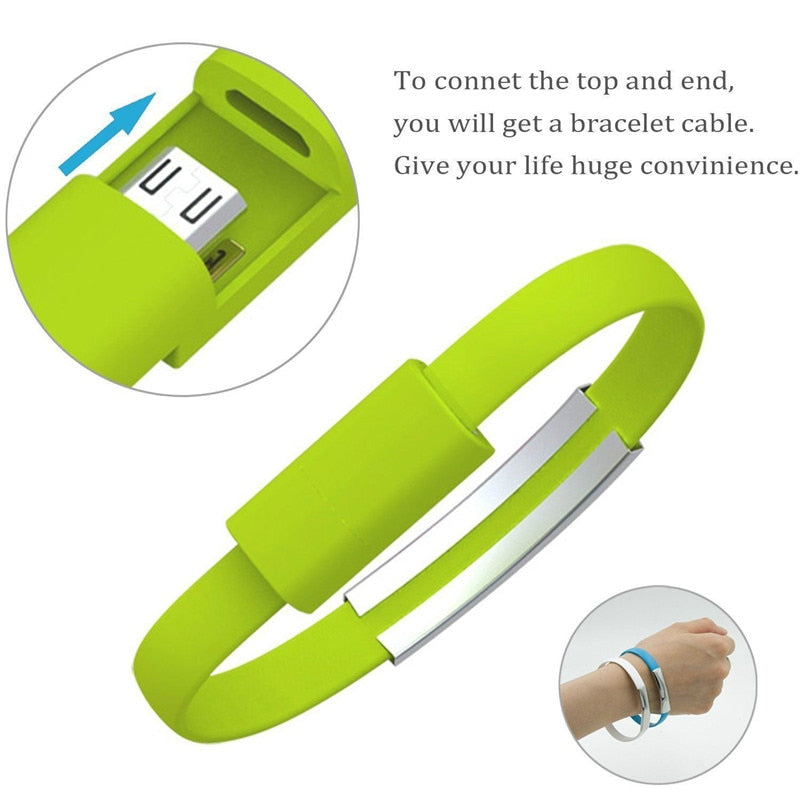 Bracelet USB Cable Type C Micro USB c