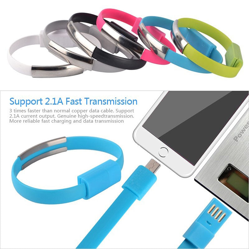 Bracelet USB Cable Type C Micro USB c