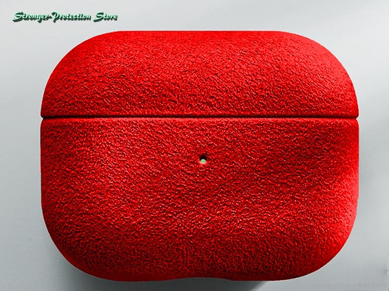 Italian Suede Leather Case For Airpods Pro 2 Luxury Artificial Leather All Inclusive Case For Airpods 3 2 1 Case Wireless Charge