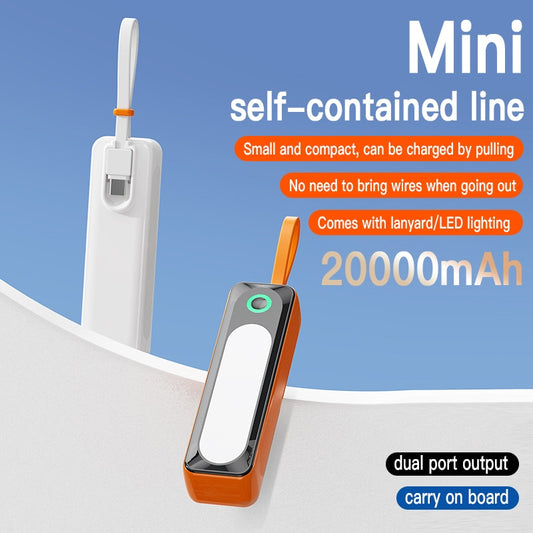 Mini Power Bank Portable 20000mAh Charger